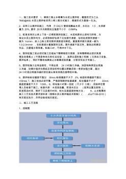 三轴搅拌桩施工工艺及质量问题防治措施