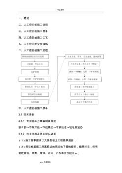 人工挖孔桩标准化施工作业