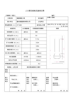 人工挖孔桩验收表格 (3)