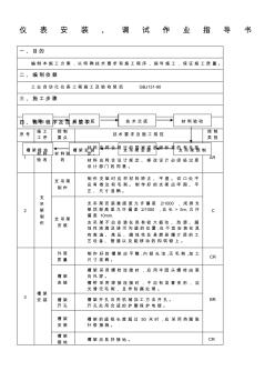 仪表安装调试施工方案(20200722172945)