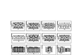 住宅楼建筑设计施工图(共12张)