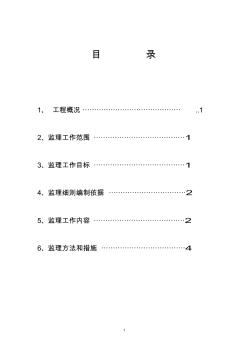 住房围墙工程监理细则安全监理细则范本模板