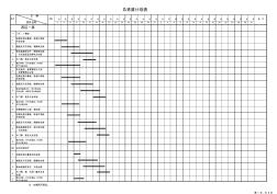 體育場進度計劃表