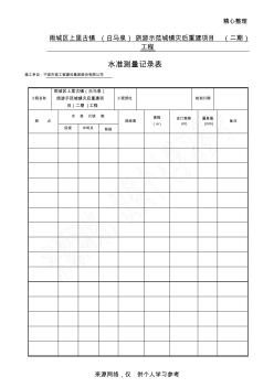 原始地貌水準(zhǔn)測(cè)量記錄表(20200812114515)