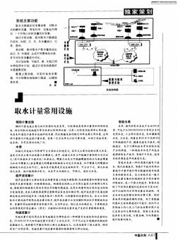 取水计量常用设施