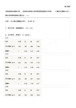 商品混凝土配合比 (5)