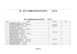 四、现行工程建设标准化协会标准(CECS) (4)