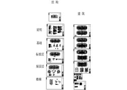 四層磚混結(jié)構(gòu)住宅樓建筑結(jié)構(gòu)施工圖