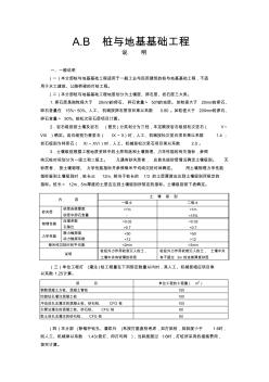 四川09清单定额桩与地基基础工程说明及计算规则