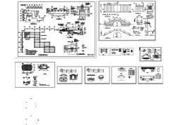 園林設(shè)計(jì)常用景觀橋圖