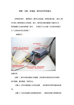 图解光缆终端盒、光纤收发器、尾纤、跳线等使用 (2)