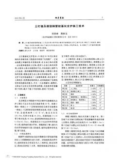 土钉墙及微型钢管桩基坑支护施工技术