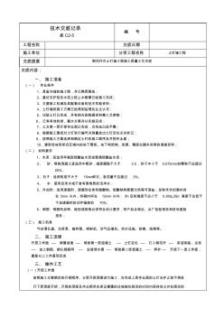 土钉墙施工技术交底 (2)