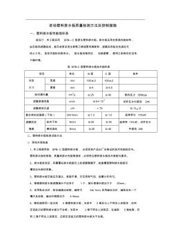 塑料排水板检测方法