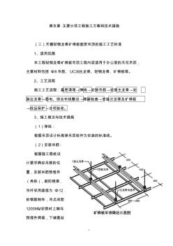 天棚轻钢龙骨矿棉板面层吊顶的施工工艺标准 (3)
