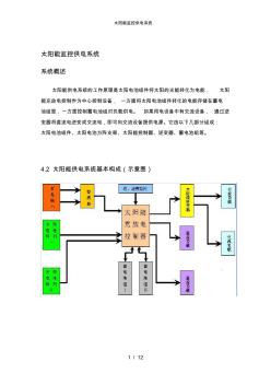 太阳能监控供电系统