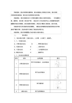 实验室给排水基本要求(20201015212317)