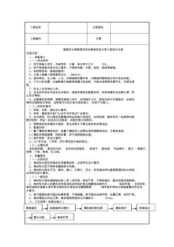 屋面防水高聚物改性沥青卷材防水层工程技术交底