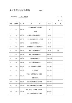 市政工程资料标准表格填写范例—施管、质检收集资料