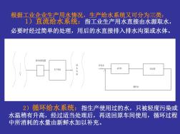 市政給排水概述