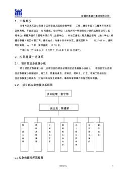 幼儿园教学楼应急预案施工方案0827