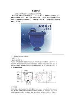 微型排气阀