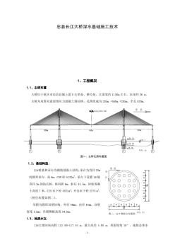 忠县长江大桥深水基础施工技术11