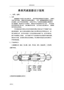 悬架用减振器设计指南设计