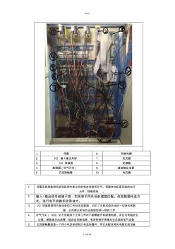 数控机床电气控制柜实验报告