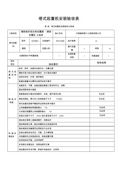 新的版本塔式安装验收表(四方验收表)6