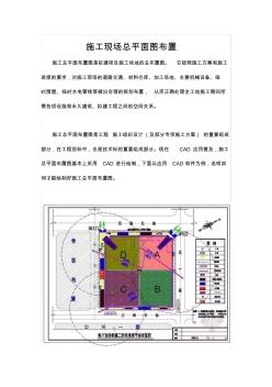 施工现场总平面图绘制步骤