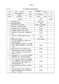 施工现场装配式活动板房安装验收表