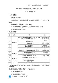 施工電梯防護(hù)架安全專項(xiàng)施工方案(編制、審核要點(diǎn))