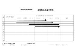 施工進(jìn)度計(jì)劃表周計(jì)劃表