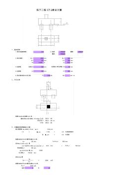 柱下两桩承台CT2计算最新版