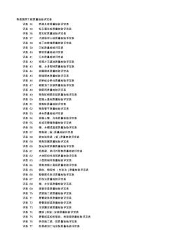 桥梁涵洞工程质量检验评定表