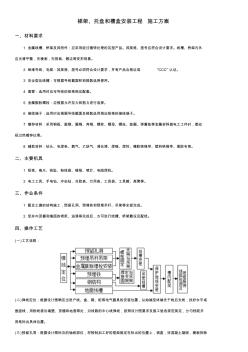 梯架、托盘和槽盒安装工程施工方案