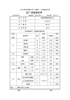 水泥3天、28天1