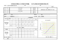 水泥或石灰穩(wěn)定土水泥或石灰劑量標(biāo)準(zhǔn)曲線試驗(yàn)記錄