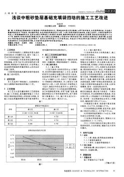 浅谈中粗砂垫层基础充填袋挡埝的施工工艺改进