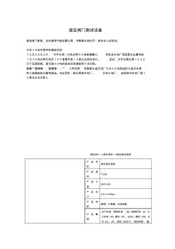 液压阀门测试设备(56页)