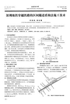深圳地铁穿越铁路的区间隧道盾构法施工技术 (2)