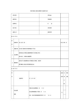 深圳市建设工程安全管埋行为检查评分表