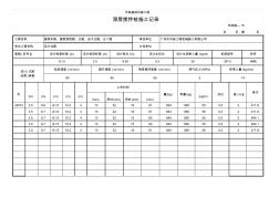 深层搅拌桩施工记录9.7米