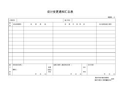 渝建竣—5設(shè)計變更通知匯總表