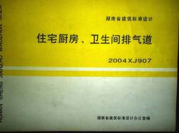 湘2004XJ907住宅厨房、卫生间排气道 (2)