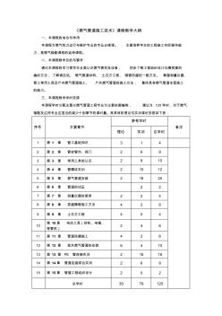 燃气管道施工技术--教学大纲1 (4)