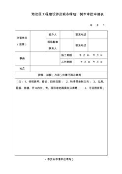 现场工程量核定意见