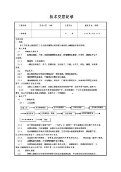 现浇剪力墙结构大模板安装与拆除工艺 (2)