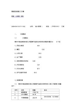 石油化工管道安装施工方案 (2)